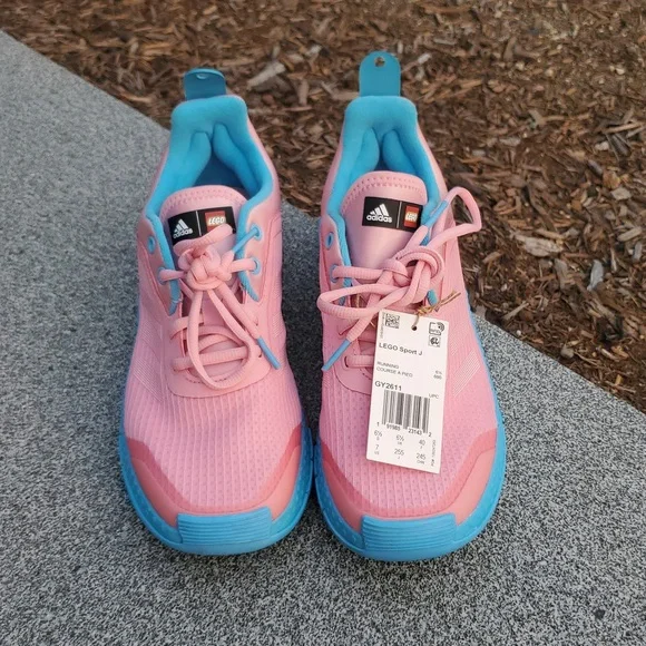 Adidas X LEGO Sport J Collaboration Running Shoes Size 8 - Picture 4 of 16